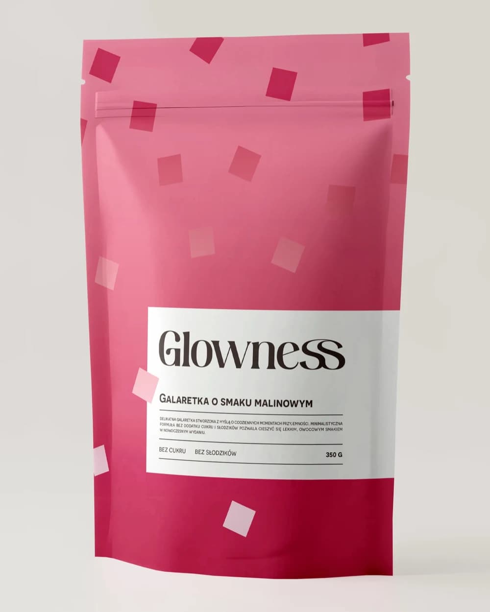 Galaretka o smaku malinowym 350g