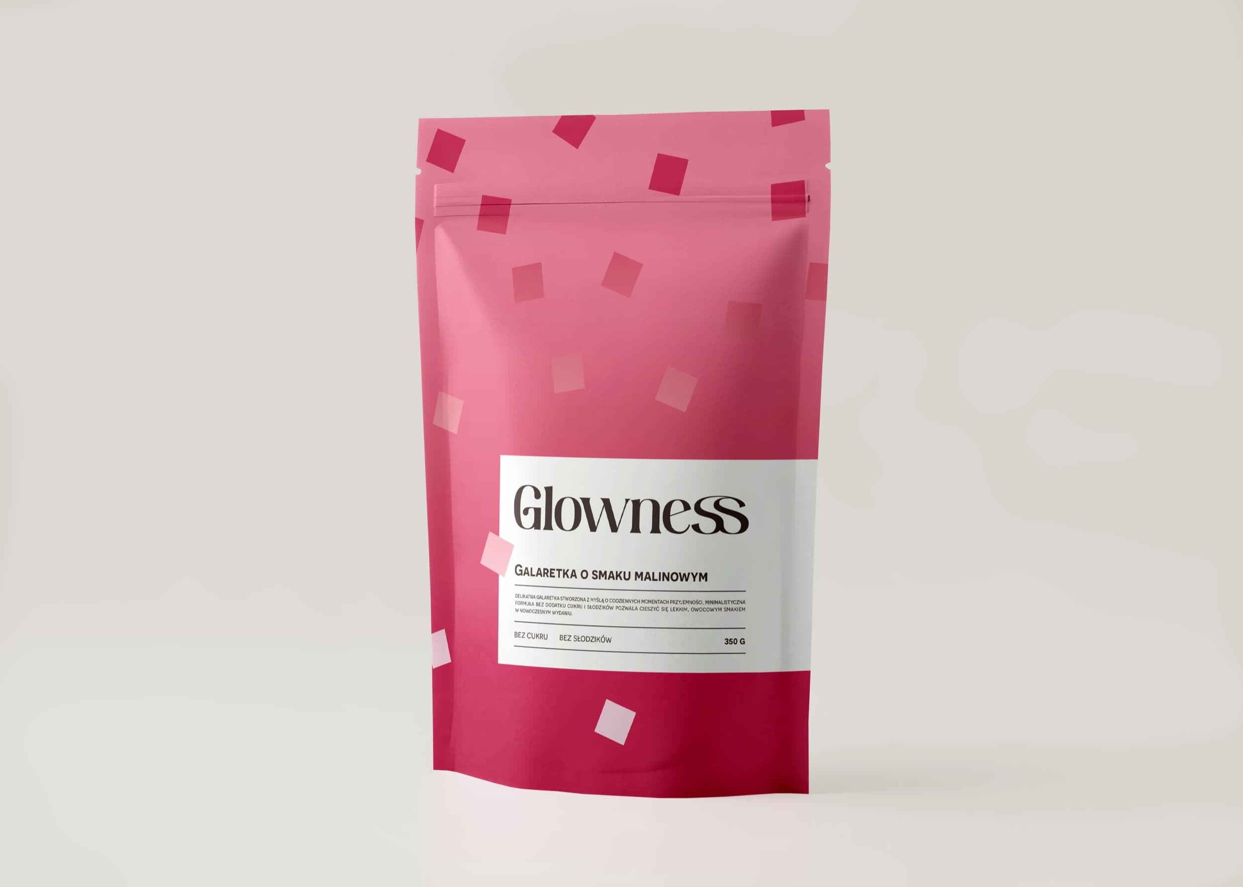 Galaretka o smaku malinowym 350g